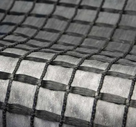 Keçeli Polyester Asfalt Geogridi