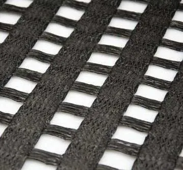 Tek Eksenli Polyester Geogrid